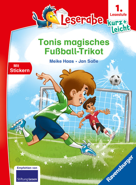 Leserabe 1. Lesestufe Kurz und leicht - Tonis magisches Fußball-Trikot (Meike Haas)