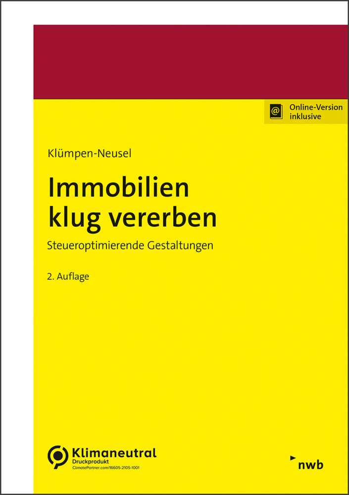 Immobilien klug vererben (Claudia Klümpen-Neusel)