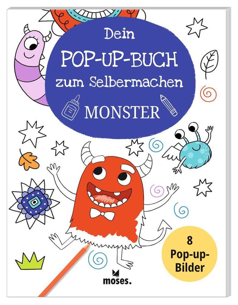 Dein Pop-Up-Buch zum Selbermachen - Monster (Elizabeth Golding)