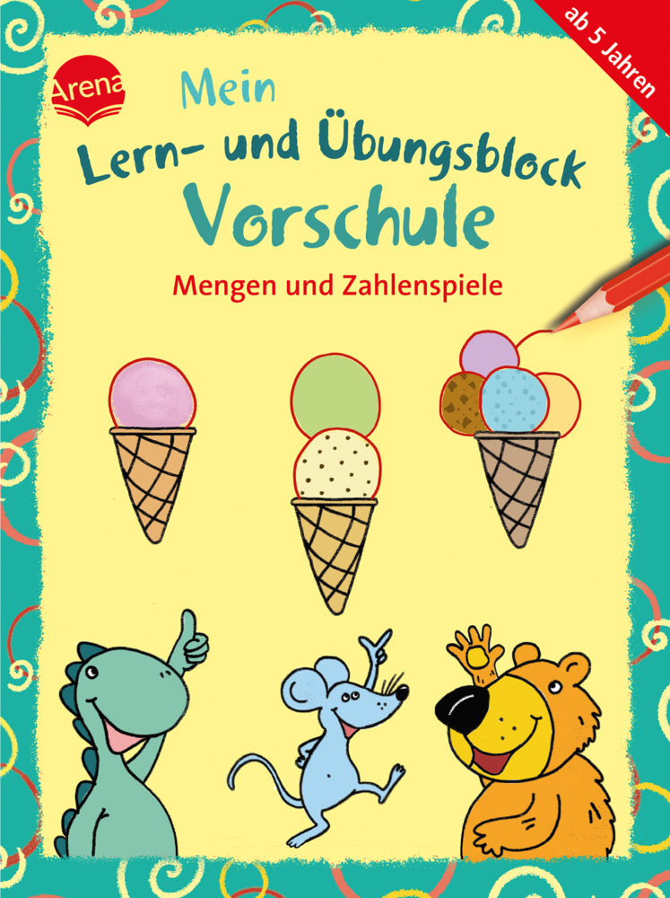 Mein Lern- und Übungsblock Vorschule. Mengen und Zahlenspiele (Christine Pätz)