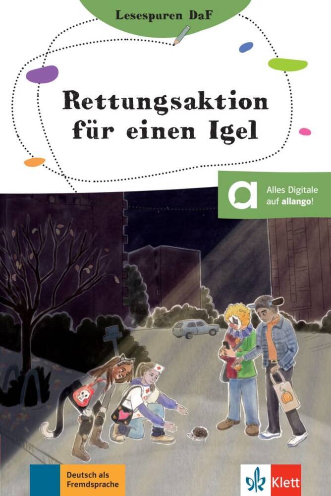 Rettungsaktion für einen Igel (Arwen Dammann)