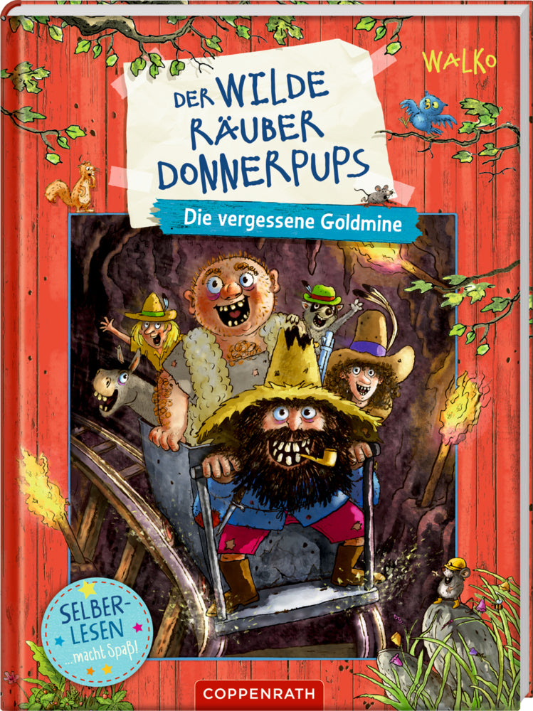 Der wilde Räuber Donnerpups (Leseanfänger, Bd. 1) (Walko)