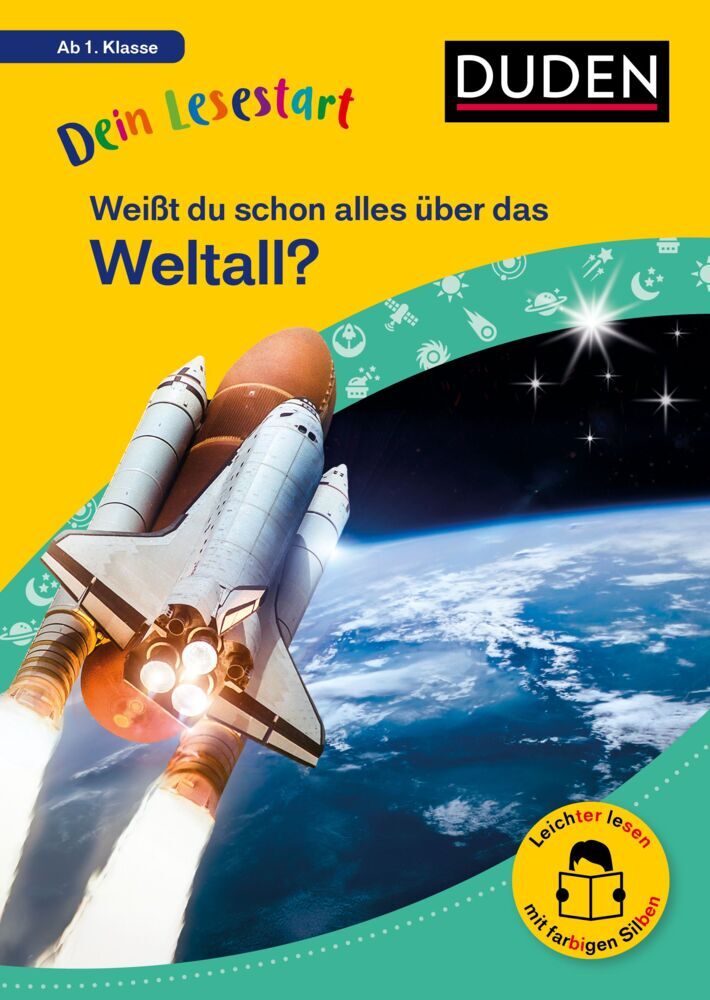 Dein Lesestart: Weißt du schon alles über das Weltall? Ab 1. Klasse (Helen Seeberg)