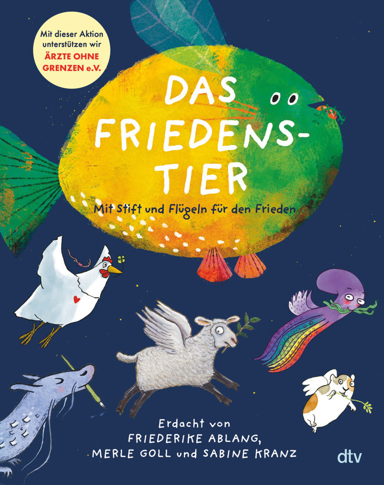 Das Friedenstier - Mit Stift und Flügeln für den Frieden (Sabine Kranz)