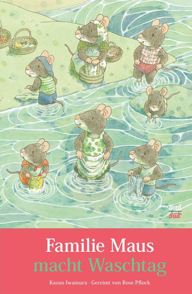 Familie Maus macht Waschtag (Rose Pflock)