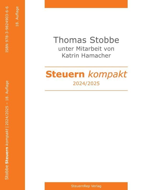 Steuern kompakt 2024-2025 (Thomas Stobbe)