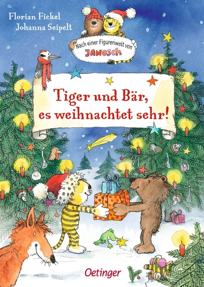 Nach einer Figurenwelt von Janosch. Tiger und Bär, es weihnachtet sehr! (Florian Fickel)