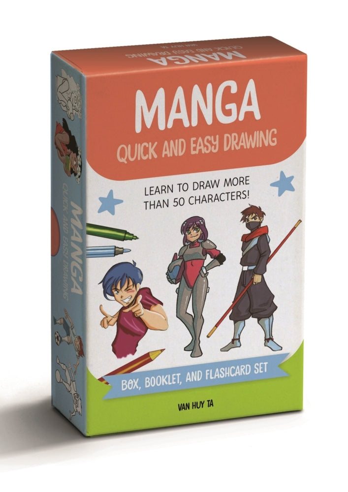 Manga Quick and Easy Drawing Deck (Van Huy Ta)