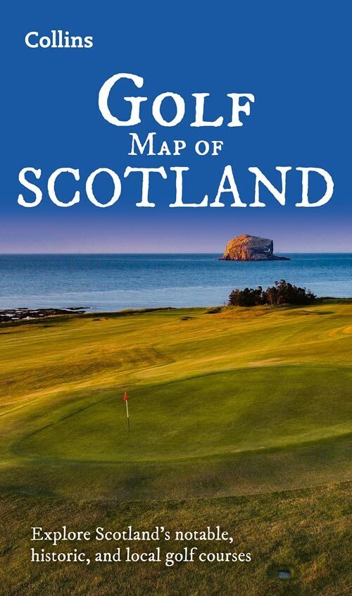 Collins Golf Map of Scotland (Collins Maps)
