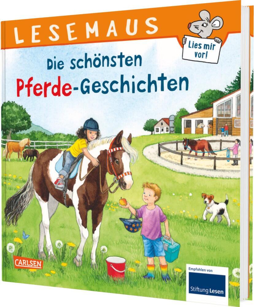 LESEMAUS Sonderbände: Die schönsten Pferde-Geschichten (Petra Wiese)