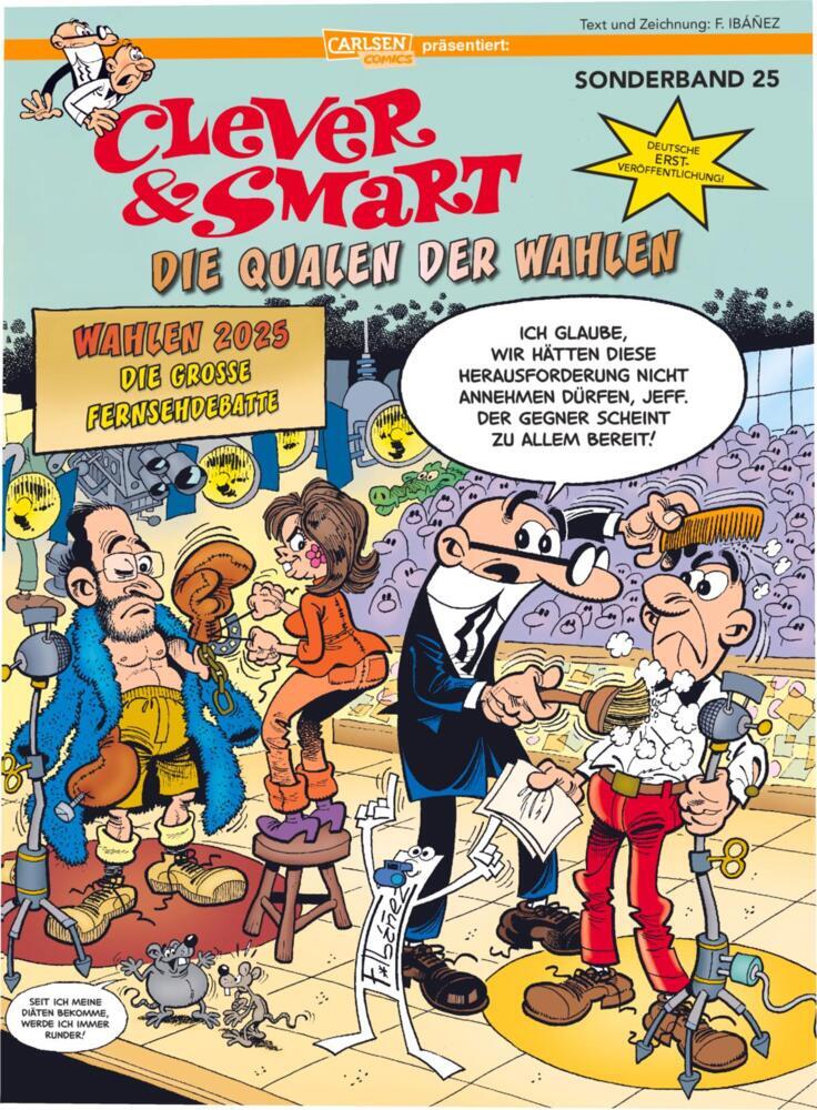 Clever und Smart Sonderband 25: Die Qualen der Wahlen (Francisco Ibáñez)