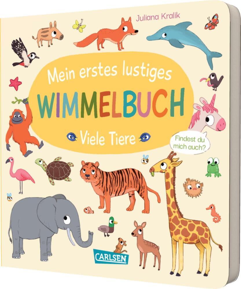 Mein erstes lustiges Wimmelbuch: Viele Tiere (Julia Hofmann)
