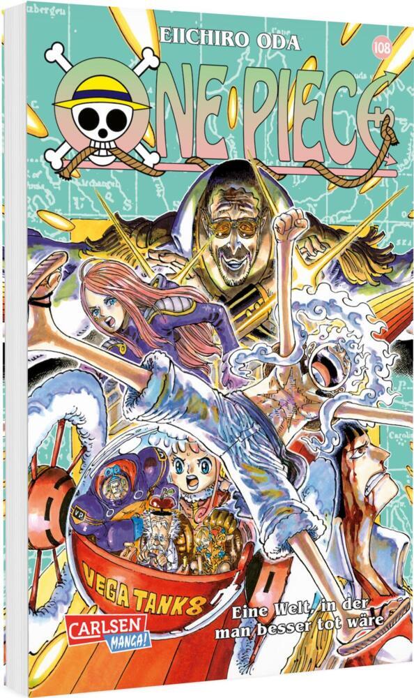 One Piece 108 - Eine Welt, in der man besser tot wäre (Eiichiro Oda)