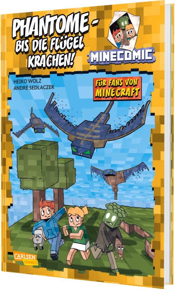 Phantome - bis die Flügel krachen! Für Fans von Minecraft (Heiko Wolz)