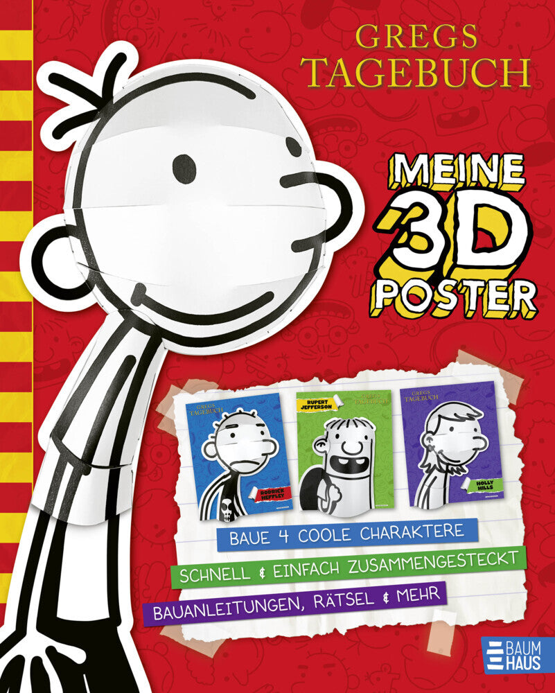 Gregs Tagebuch - Meine 3D-Poster (Jeff Kinney)