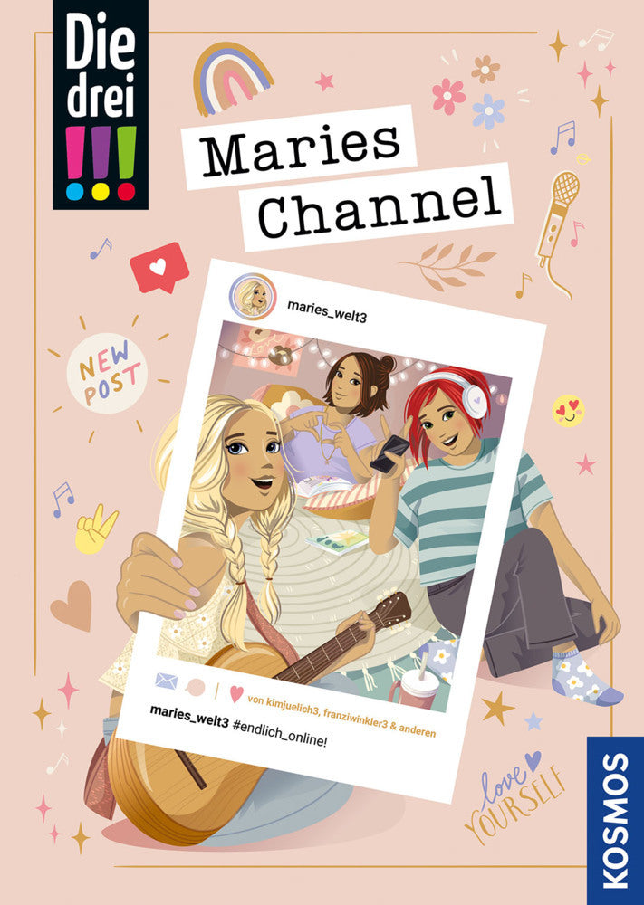Die drei !!!, Maries Channel, #endlich_online (Sina Flammang)
