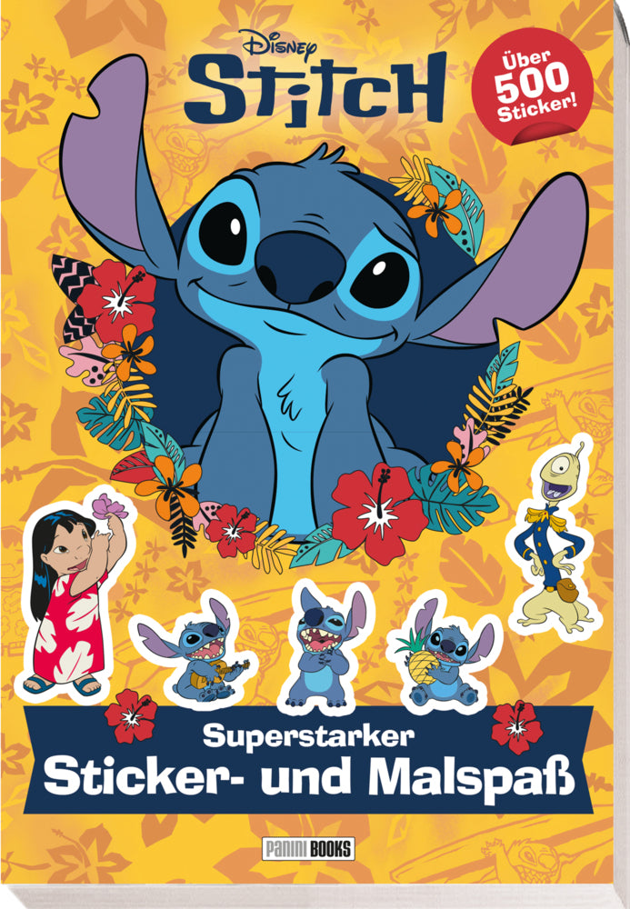 Disney Stitch: Superstarker Sticker- und Malspaß (Disney)