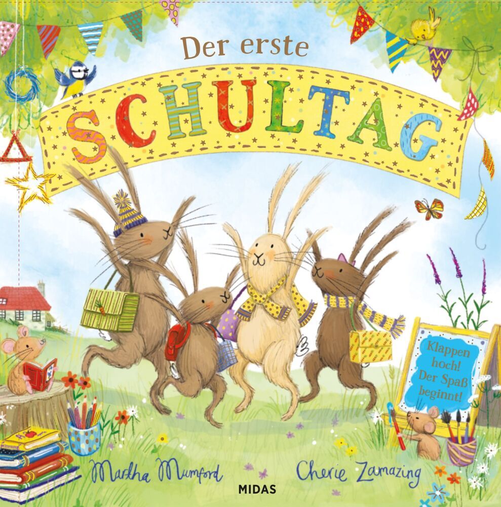 Die Hasenbande: Der erste Schultag (Martha Mumford)