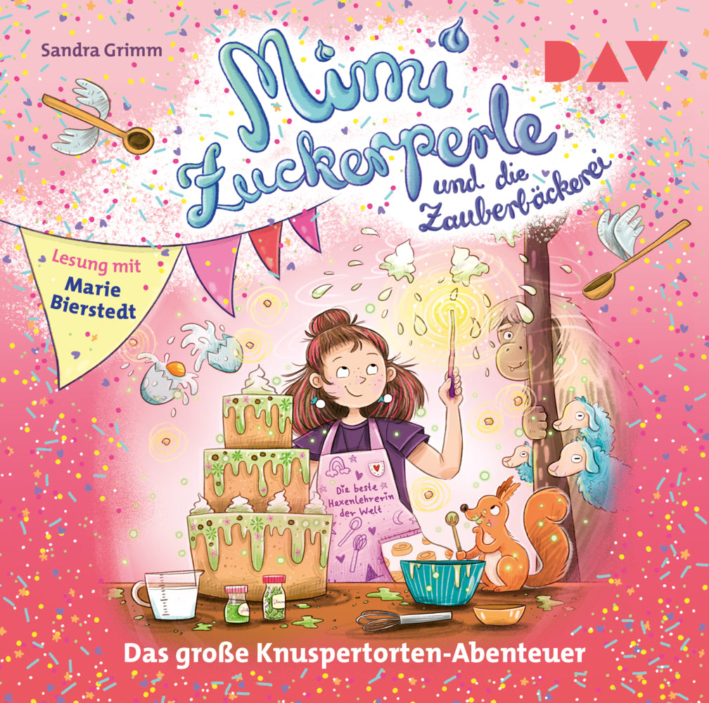 Mimi Zuckerperle und die Zauberbäckerei - Das große Knuspertorten-Abenteuer, 2 Audio-CD (Sandra Grimm)