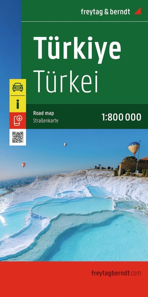 freytag & berndt Straßenkarte Türkei 1:800.000