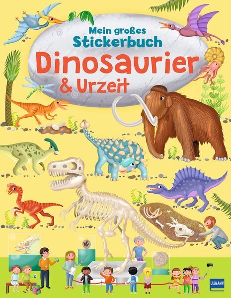 Mein großes Stickerbuch Dinosaurier & Urzeit (Ilaria Barsotti)