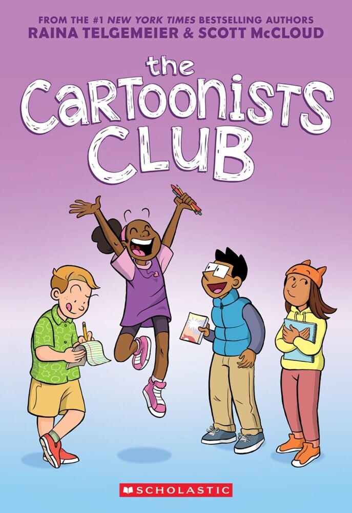The Cartoonists Club: A Graphic Novel (Raina Telgemeier)
