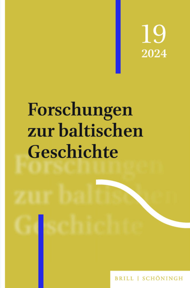 Forschungen zur baltischen Geschichte (Mati Laur)