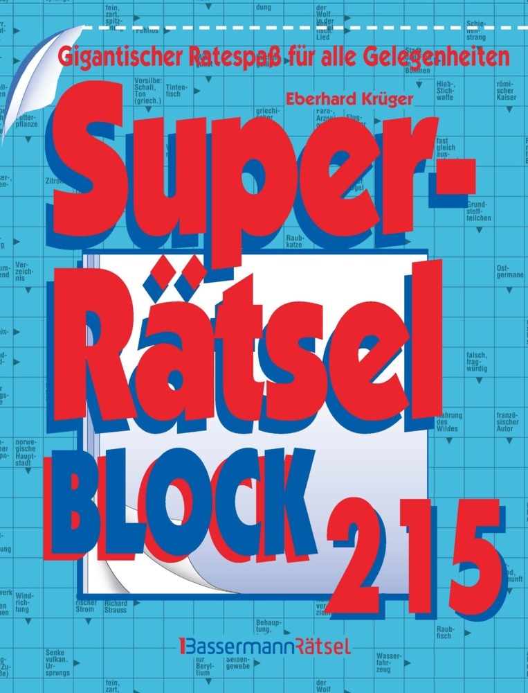 Superrätselblock 215 (Eberhard Krüger)