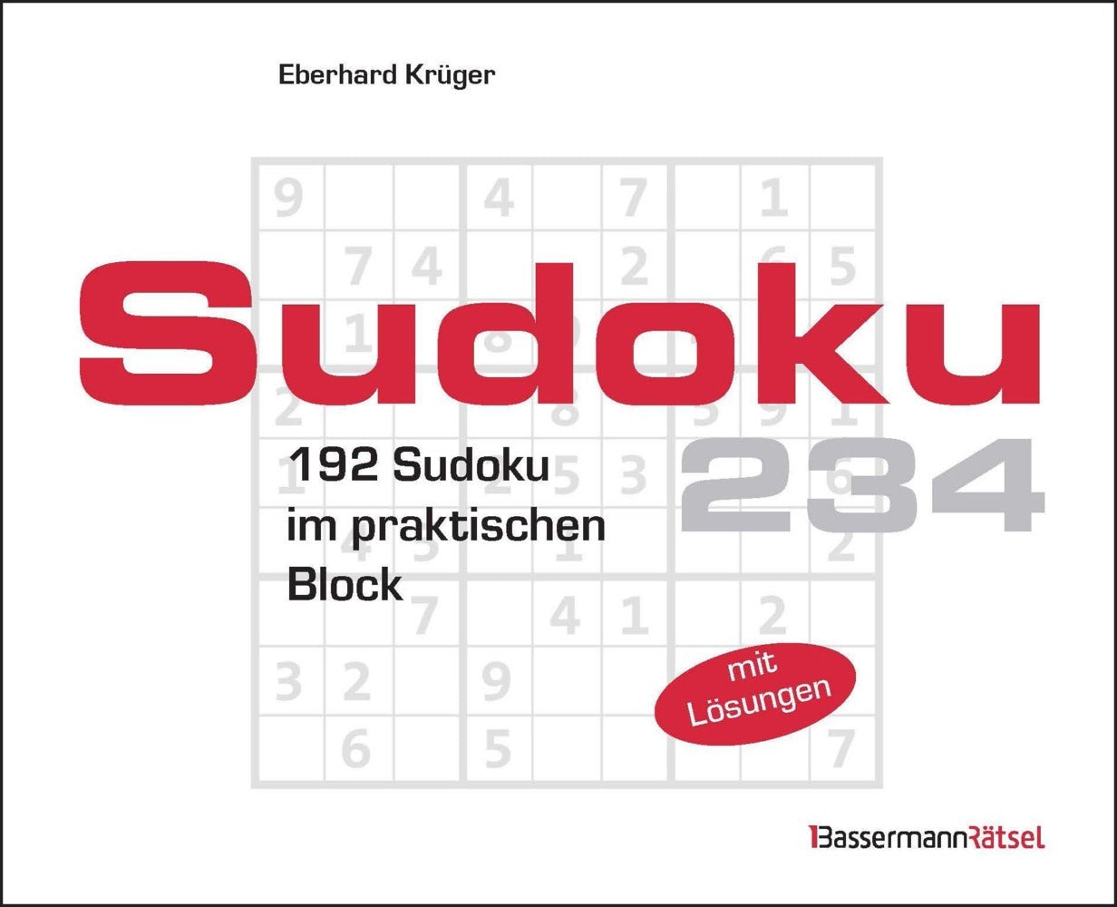 Sudokublock 234 (Eberhard Krüger)