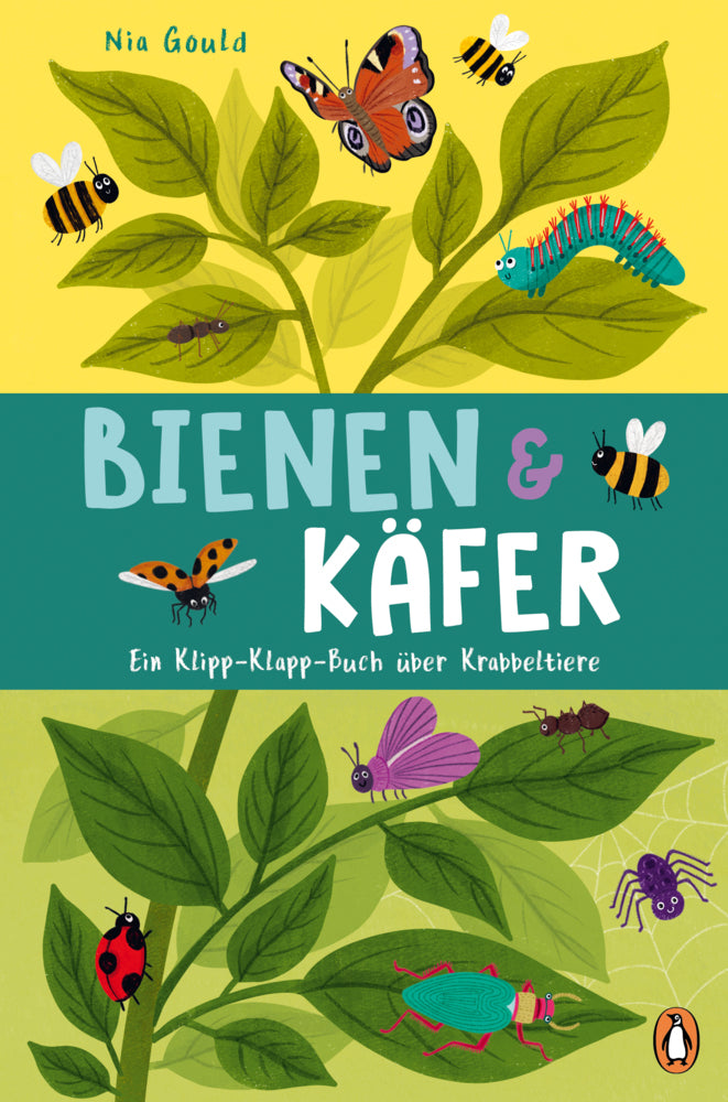 Bienen & Käfer - Ein Klipp-Klapp-Buch über Krabbeltiere (Molly Littleboy)