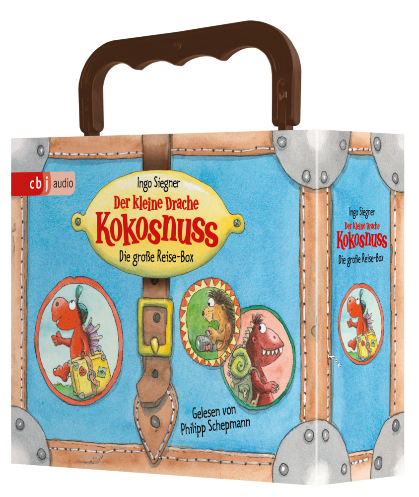 Der kleine Drache Kokosnuss - Die große Reise-Box, 5 Audio-CD (Ingo Siegner)