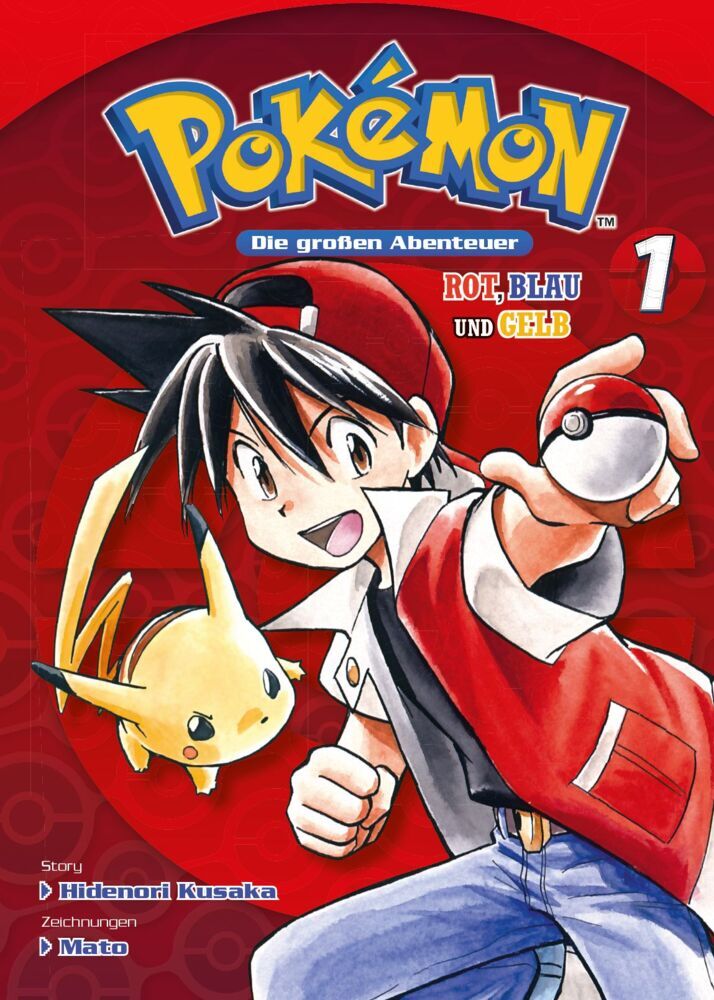 Pokémon - Die großen Abenteuer: Rot, Blau und Gelb 01 (Hidenori Kusaka)