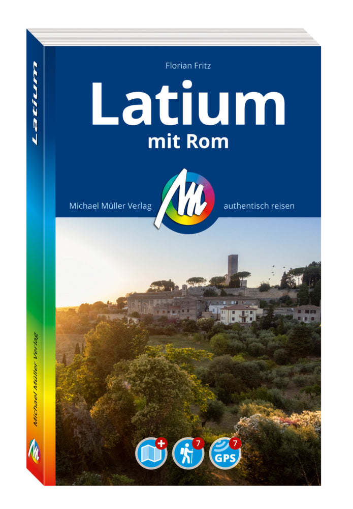 MICHAEL MÜLLER REISEFÜHRER Latium mit Rom, m. 1 Karte (Florian Fritz)