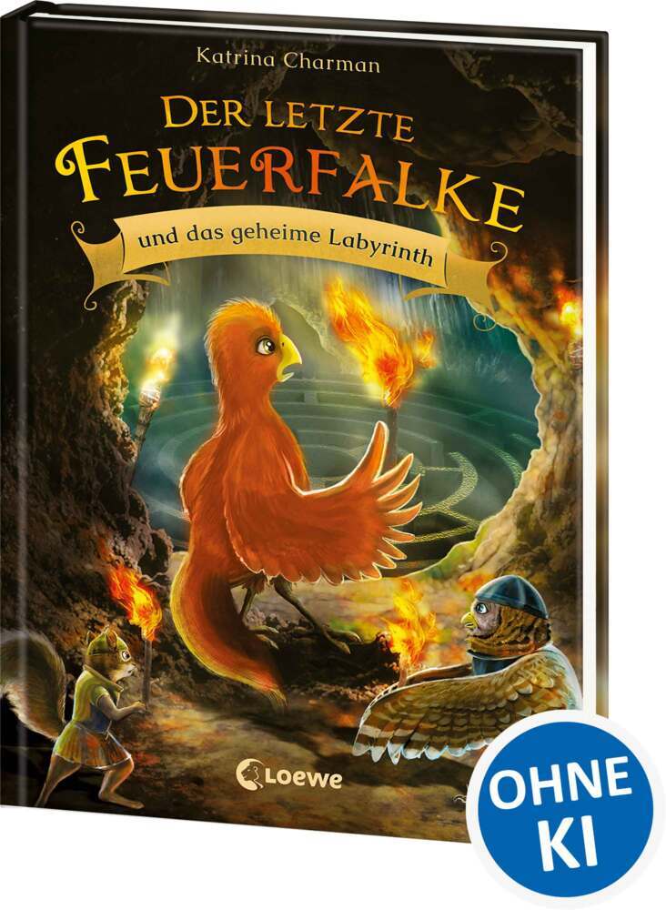Der letzte Feuerfalke und das geheime Labyrinth (Band 10) (Katrina Charman)