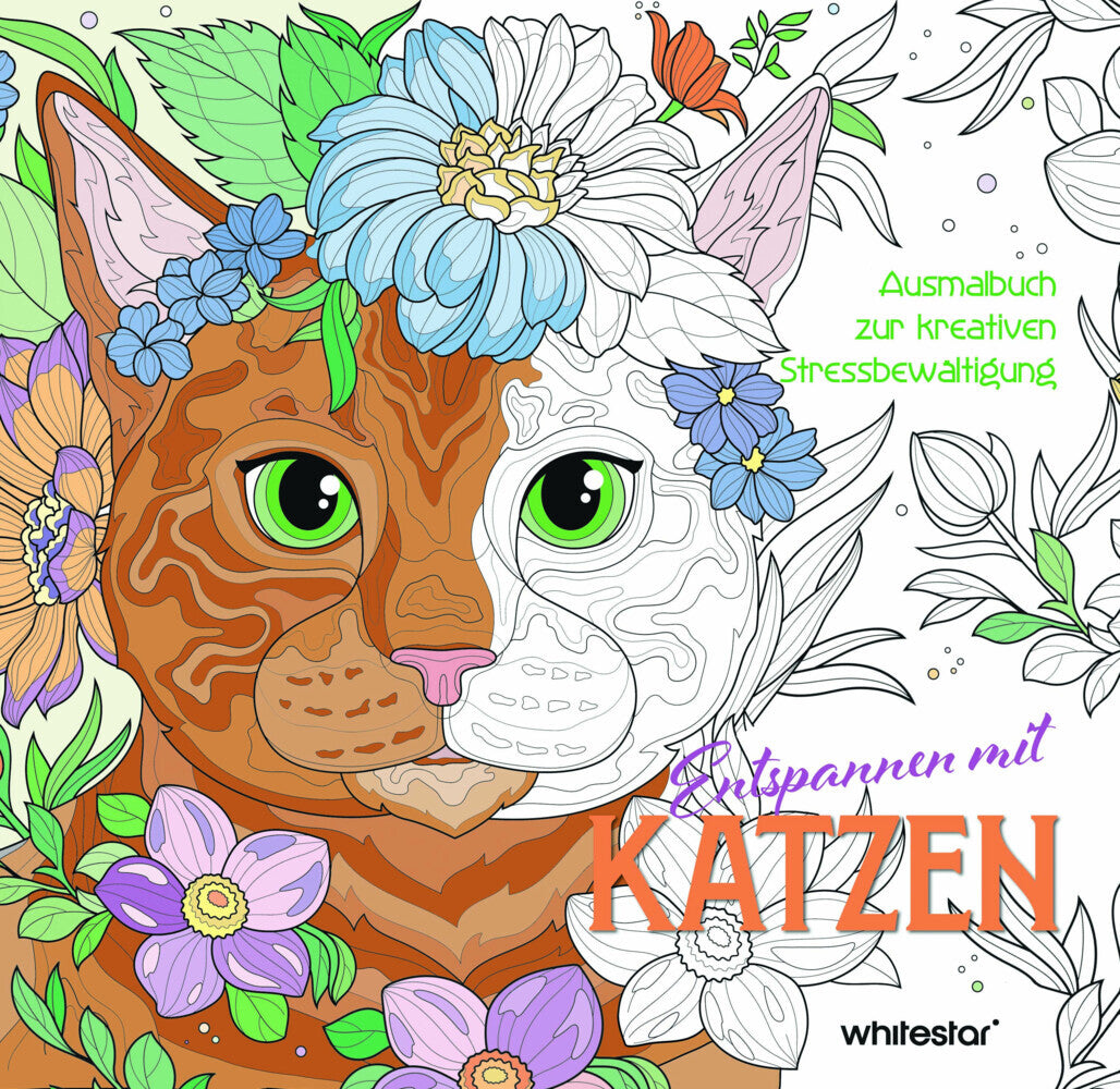 Entspannen mit Katzen (White Star)