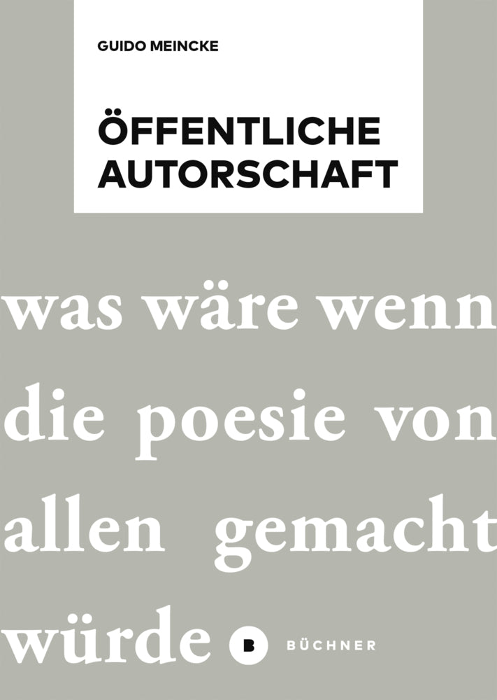 Öffentliche Autorschaft (Guido Meincke)