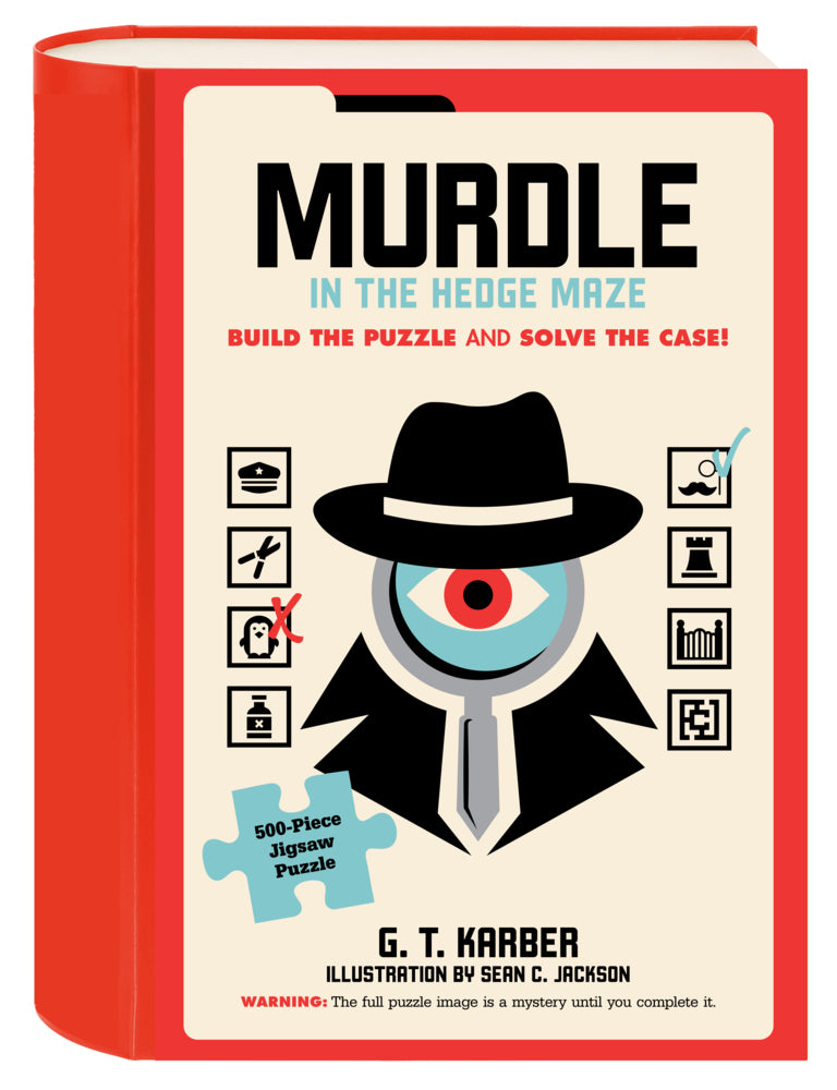 Murdle in the Hedge Maze 500-Piece Puzzle (G. T. Karber)