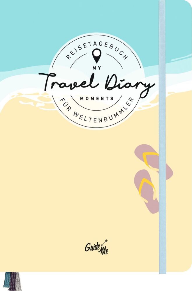 GuideMe Reisetagebuch Travel Diary "Flipflops"