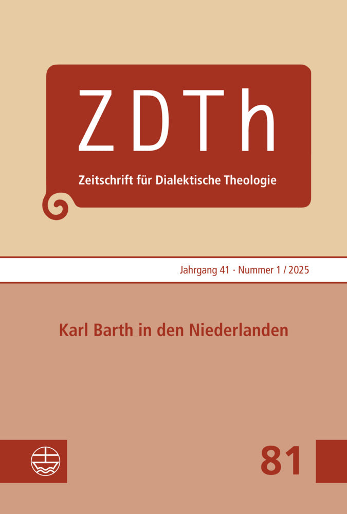 Karl Barth in den Niederlanden (Georg Plasger)