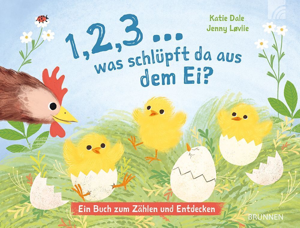 1, 2, 3 ... was schlüpft da aus dem Ei? (Katie Dale)