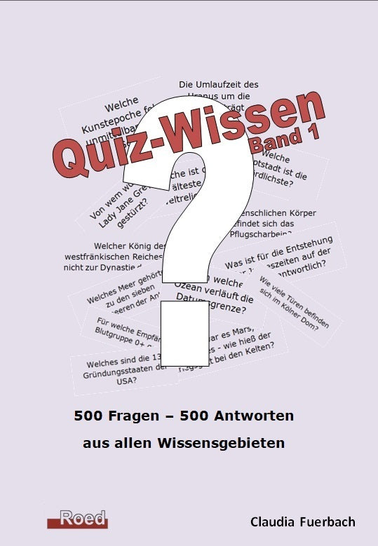 Quiz-Wissen - Band 1 (Claudia Fuerbach)