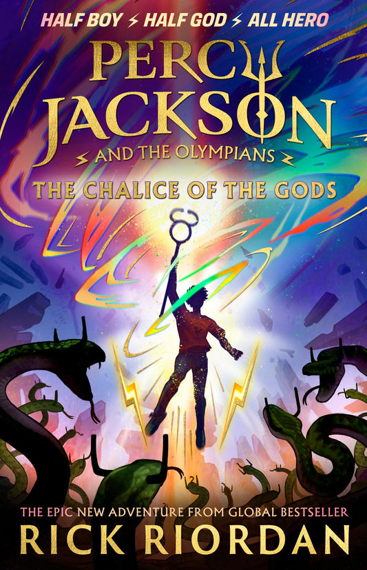 Penguin Random House Percy Jackson and the Olympians: The Chalice of the Gods (Englisch, 2023, Riordan Rick)