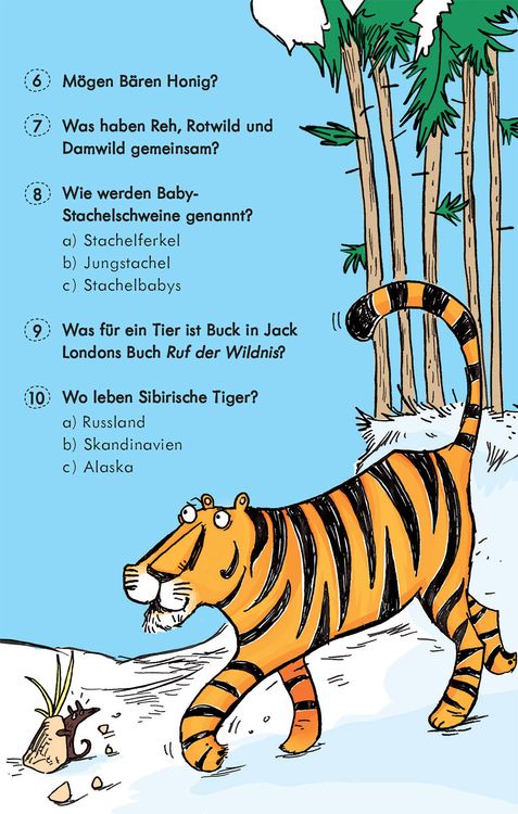 50 Quiz-Karten: Rätsel aus der Tierwelt