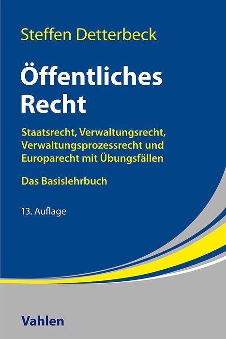 Öffentliches Recht (Steffen Detterbeck)