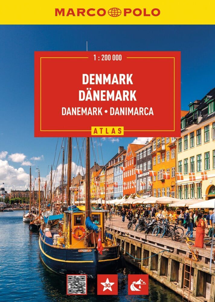 MARCO POLO Reiseatlas Dänemark 1:200.000
