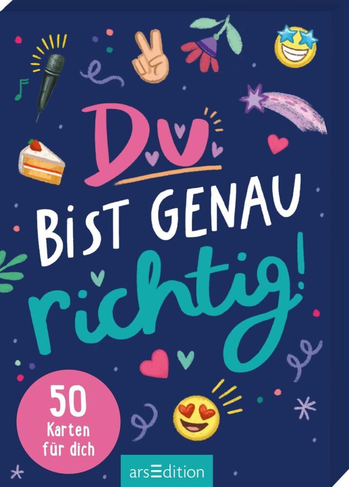Du bist genau richtig! - 50 Karten für dich (PS: Du bist die Beste!) (Natalie Buchholz)