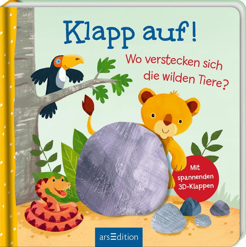 Klapp auf! Wo verstecken sich die wilden Tiere? (Nicola Anker)