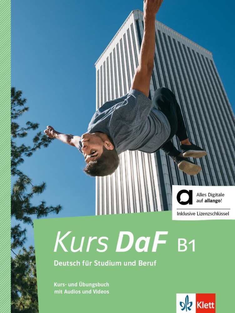 Kurs DaF B1 - Hybride Ausgabe allango, m. 1 Beilage (Steve Bahn)