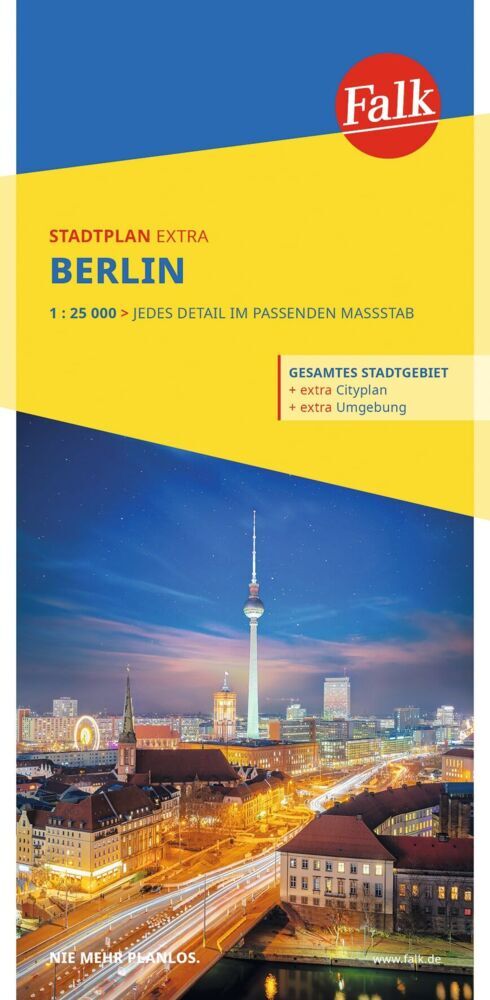 Falk Stadtplan Extra Berlin 1:25.000