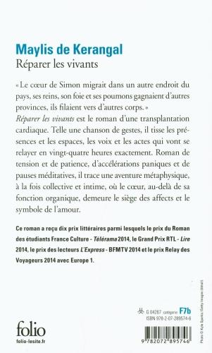 Reparer les vivants